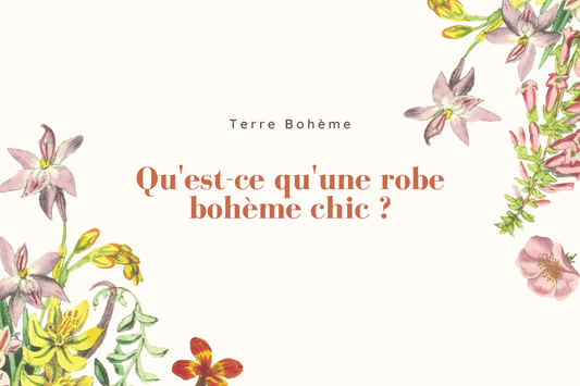 qu'est-ce qu'une robe bohème chic