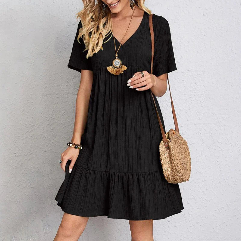 Robe de plage noire