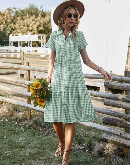 Robe d'été mi-longue