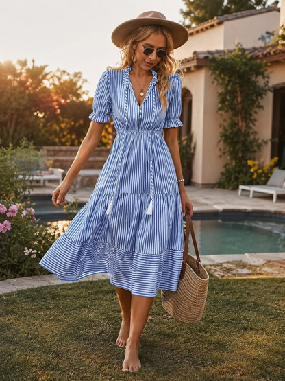 Robe champêtre bohème